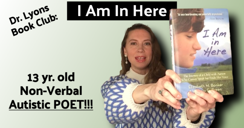 I am in here - autistic childs book